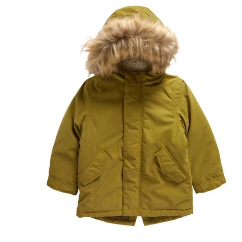 Boden Authentic Parka kids olive green size 6-7years